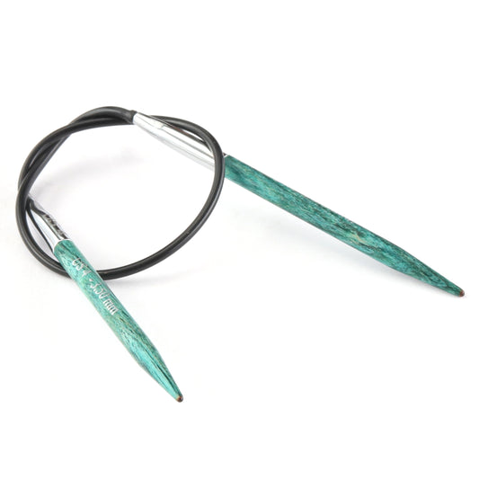 KnitPro Dreamz birchwood fixed circular knitting needle, 25cm, 3.5mm