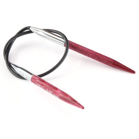 KnitPro Dreamz birchwood fixed circular knitting needle, 25cm, 4mm