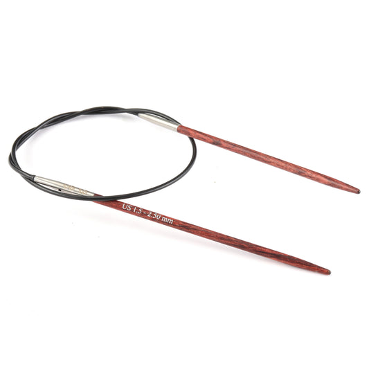 KnitPro Dreamz birchwood fixed circular knitting needle, 40cm, 2.5mm