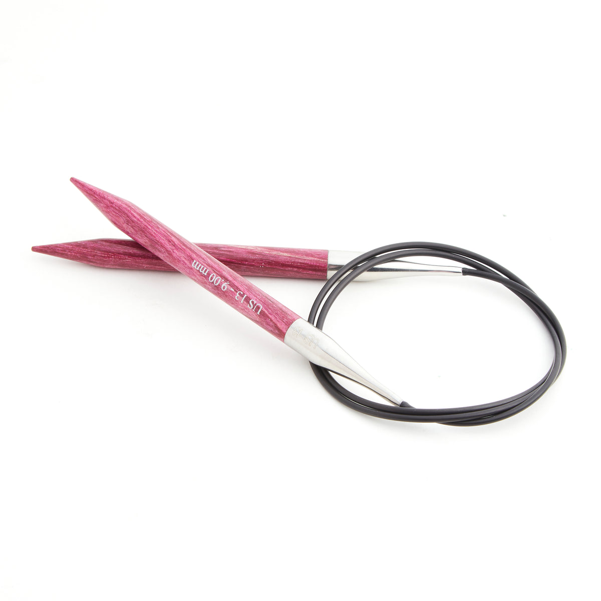 KnitPro Dreamz 9mm birchwood fixed circular knitting needle with 80cm cable