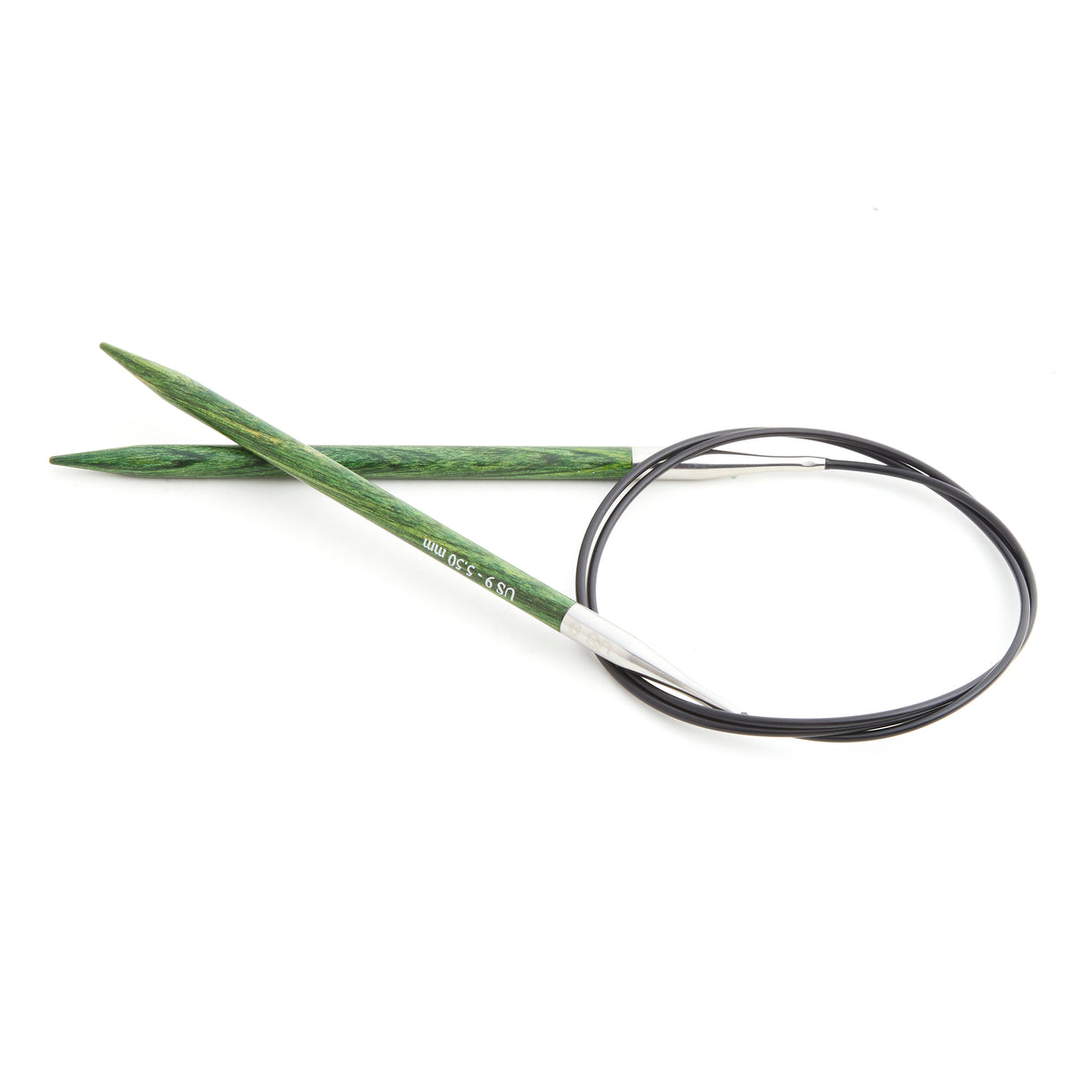 KnitPro Dreamz 5.5mm birchwood fixed circular knitting needle with 100cm cable