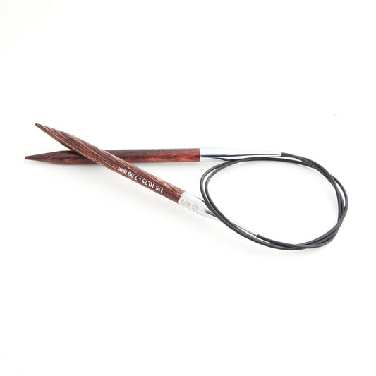 KnitPro Dreamz 7mm birchwood fixed circular knitting needle with 100cm cable