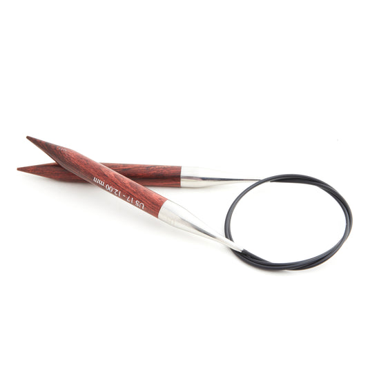 KnitPro Dreamz 12mm birchwood fixed circular knitting needle with 120cm cable