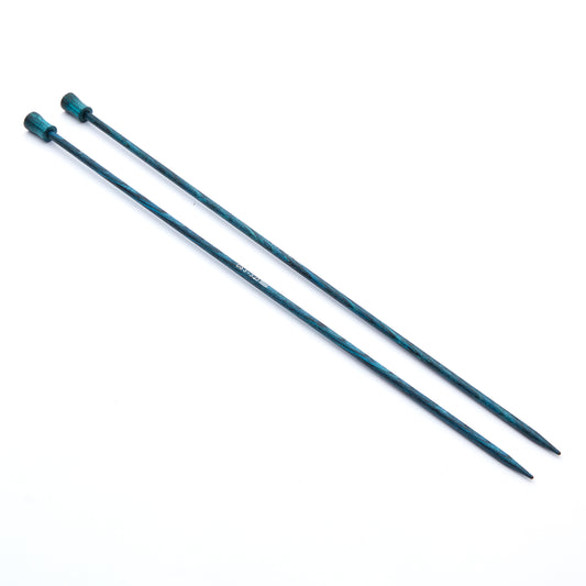 Pair of KnitPro Dreamz 3.25mm birchwood single point knitting needles, 25cm
