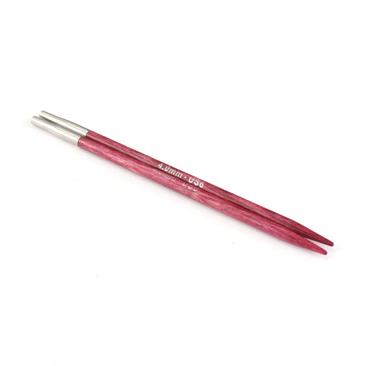 KnitPro Dreamz 4mm birchwood interchangeable circular needle tips