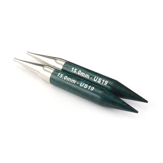 KnitPro Dreamz 15mm birch wood interchangeable circular needle tips