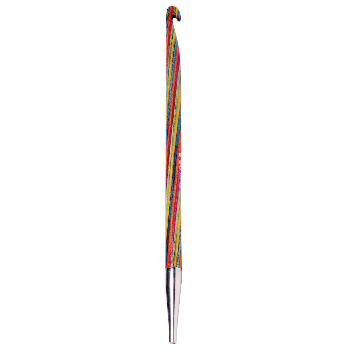 KnitPro Symfonie multi-coloured interchangeable Tunisian crochet hook, 3.25mm