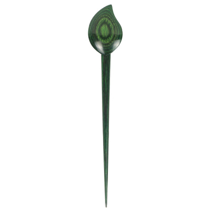 KnitPro Symfonie Flora wooden shawl pin, Petal design