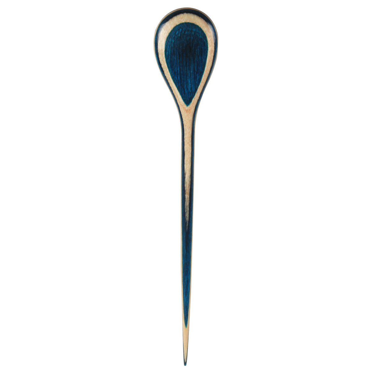 KnitPro Symfonie Flora wooden shawl pin, Drop design
