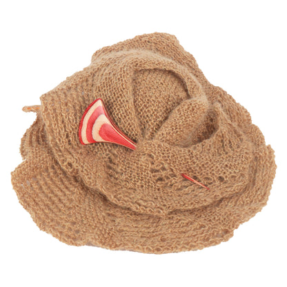 KnitPro Symfonie Flora wooden shawl pin, Shell design