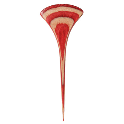 KnitPro Symfonie Flora wooden shawl pin, Shell design