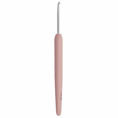 KnitPro 'Waves' Aluminium Crochet Hook - 15cm x 2.75mm (Pink)