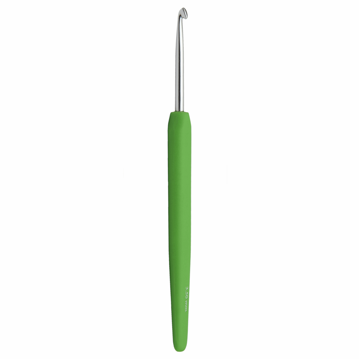 KnitPro 'Waves' Aluminium Crochet Hook - 15cm x 3.50mm (Parrot Green)