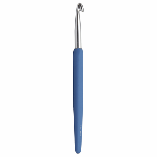 KnitPro 'Waves' Aluminium Crochet Hook - 15cm x 6mm (Mauve)