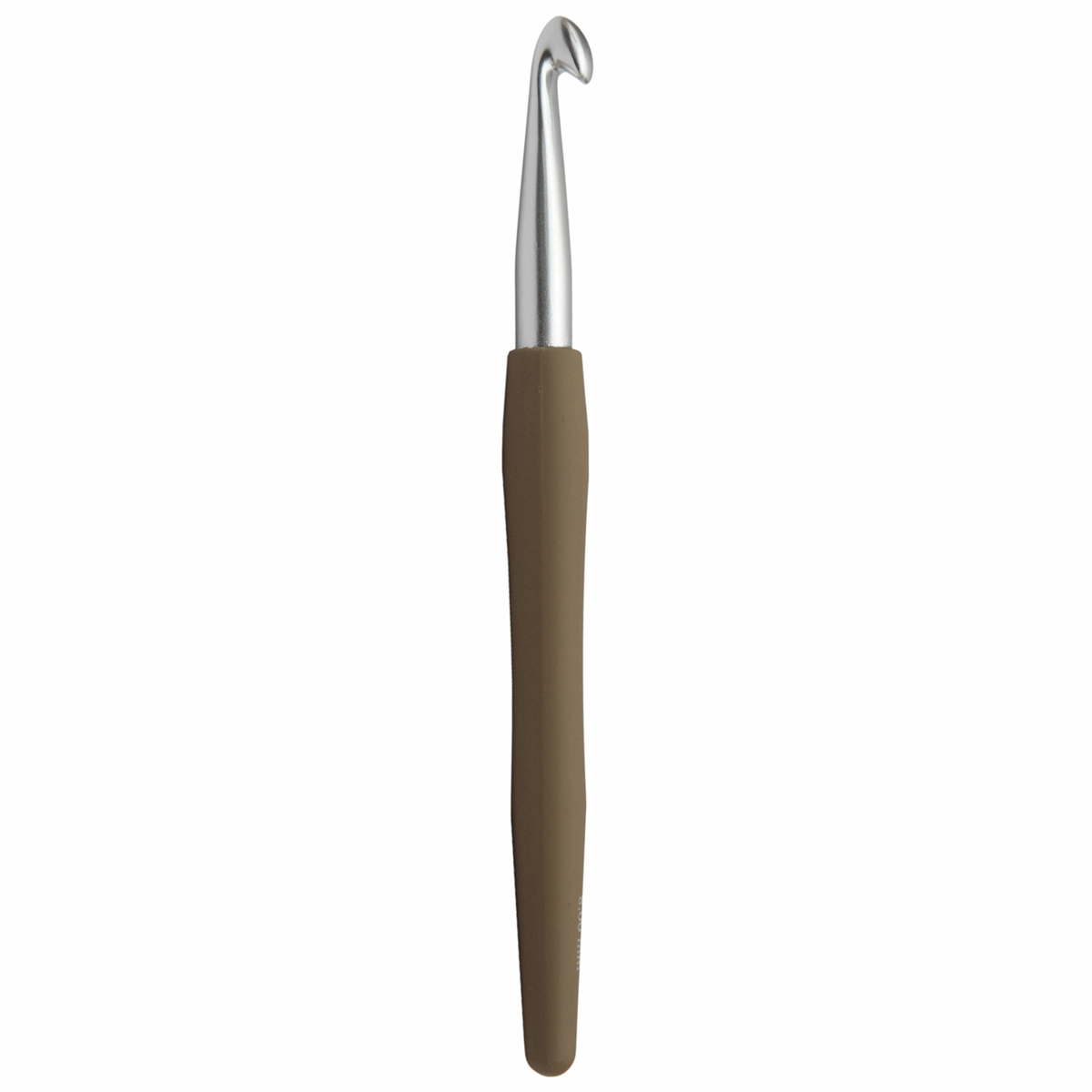 KnitPro 'Waves' Aluminium Crochet Hook - 15cm x 8.00mm (Chocolate)