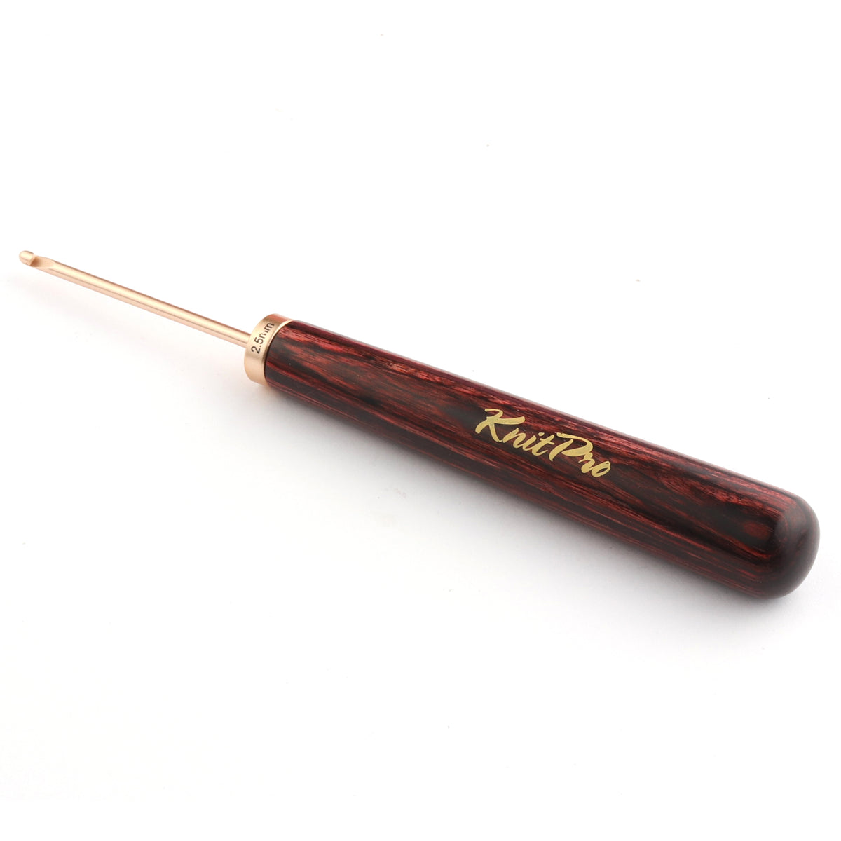 KnitPro Oasis 2.5mm rose gold interchangeable crochet hook head