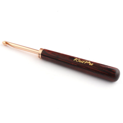 KnitPro Oasis 5mm rose gold interchangeable crochet hook head