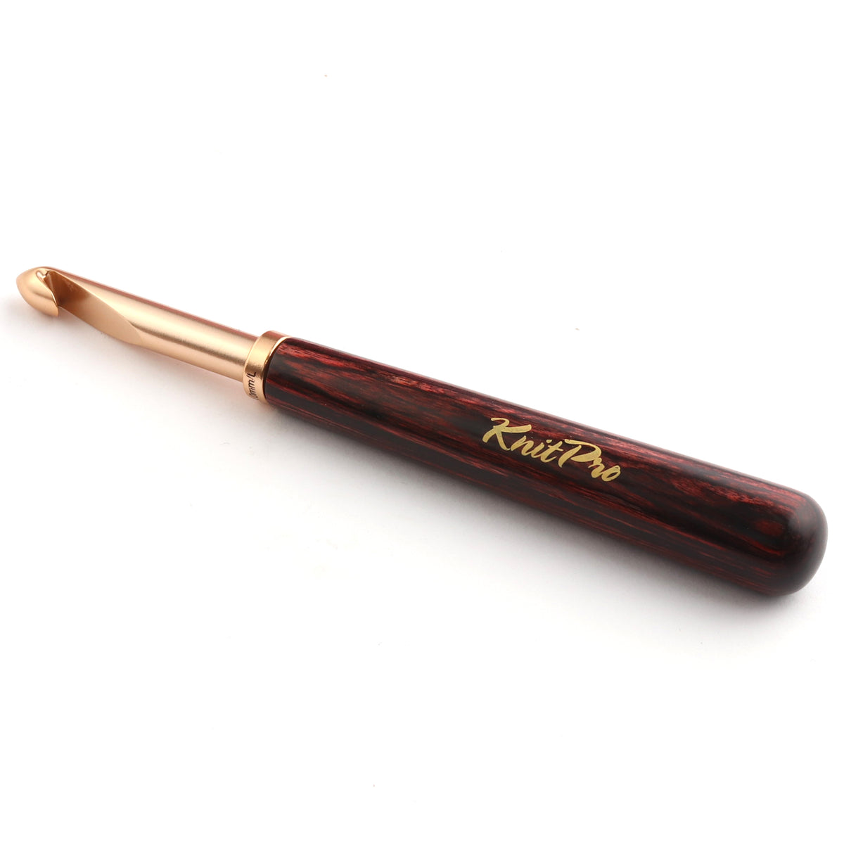 KnitPro Oasis 8mm rose gold interchangeable crochet hook head