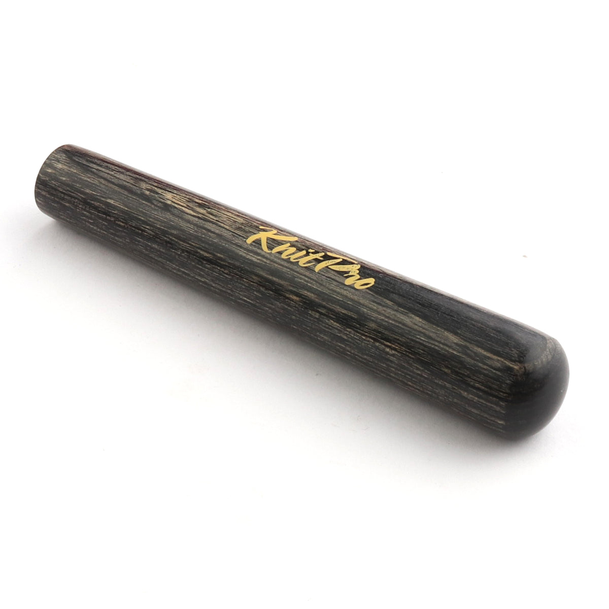 KnitPro Oasis grey onyx birchwood interchangeable crochet hook handle