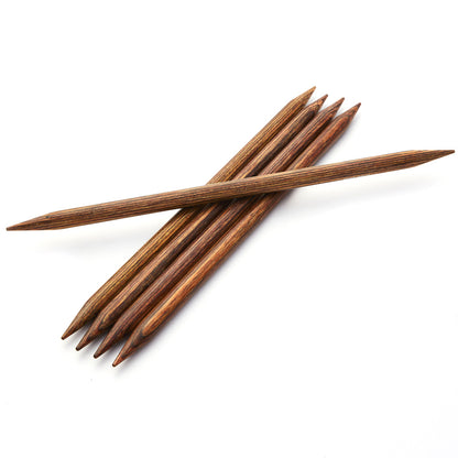 Set of 5 KnitPro Ginger double-pointed knitting needles, 12.5cm x 3.75mm