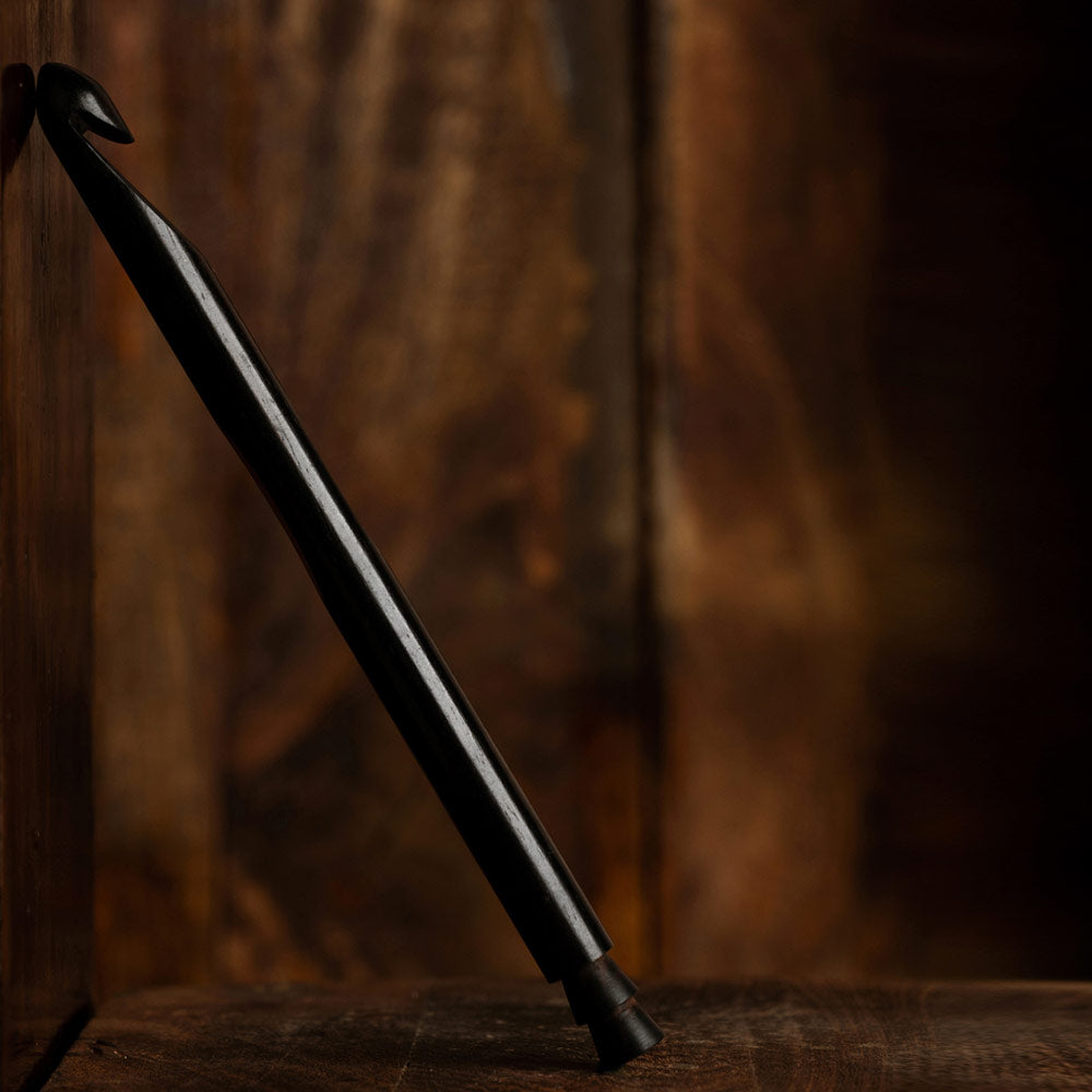 Lantern Moon dark ebony crochet hook, 9mm