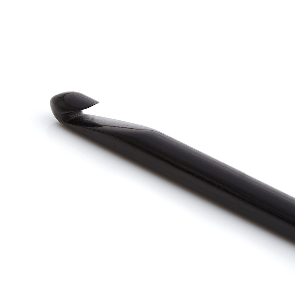 Lantern Moon 7.00mm ebony wood Tunisian crochet hook