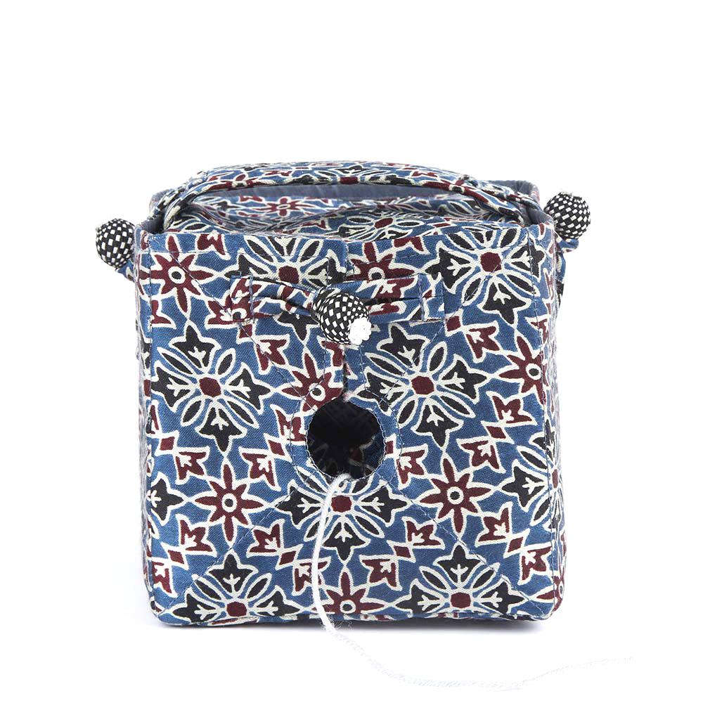Ajrak Knit Out Wool Holder Box