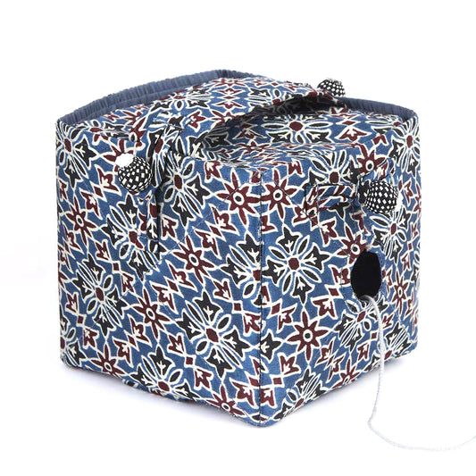 Ajrak Knit Out Wool Holder Box