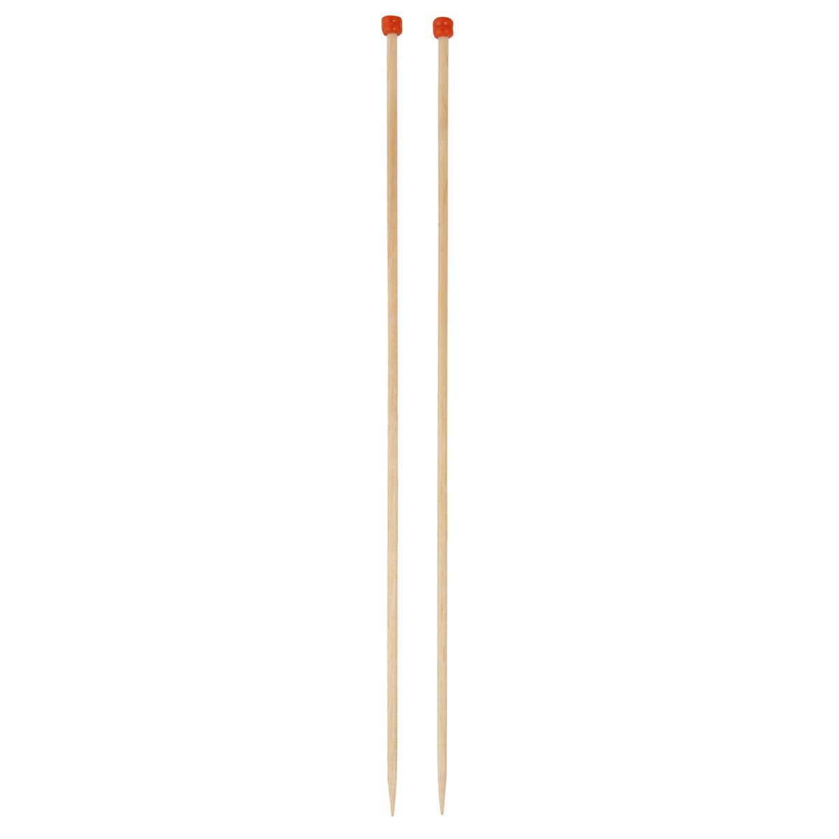 KnitPro Basix straight wooden knitting needles, 3.5mm