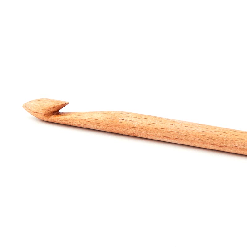 KnitPro Basix beech wood crochet hook 3.25mm
