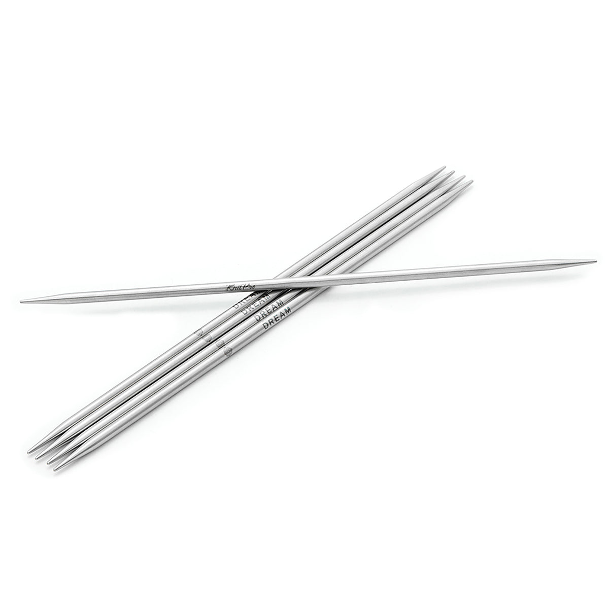 KnitPro Mindful 12mm stainless steel double-pointed knitting needles, set of 5