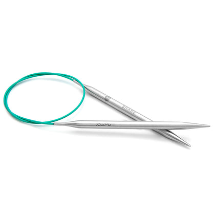 KnitPro Mindful Lace stainless steel fixed circular knitting needle 3mm 120cm with coiled cable