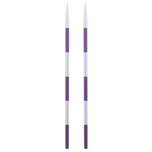 KnitPro Smart Stix 3.75mm metallic aluminium interchangeable needle tips