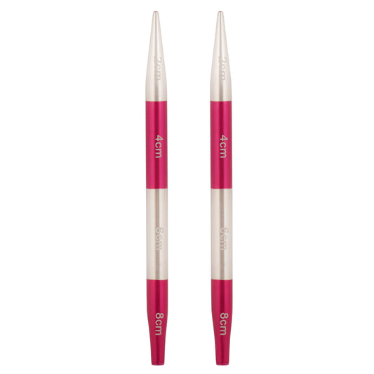 KnitPro Smart Stix 6.50mm metallic aluminium interchangeable needle tips