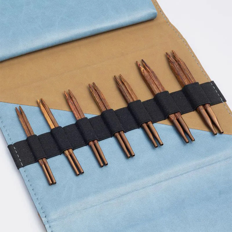KnitPro Ginger Cubics interchangeable needle tips set, 10cm