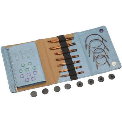 KnitPro Ginger Cubics interchangeable needle tips set, 10cm