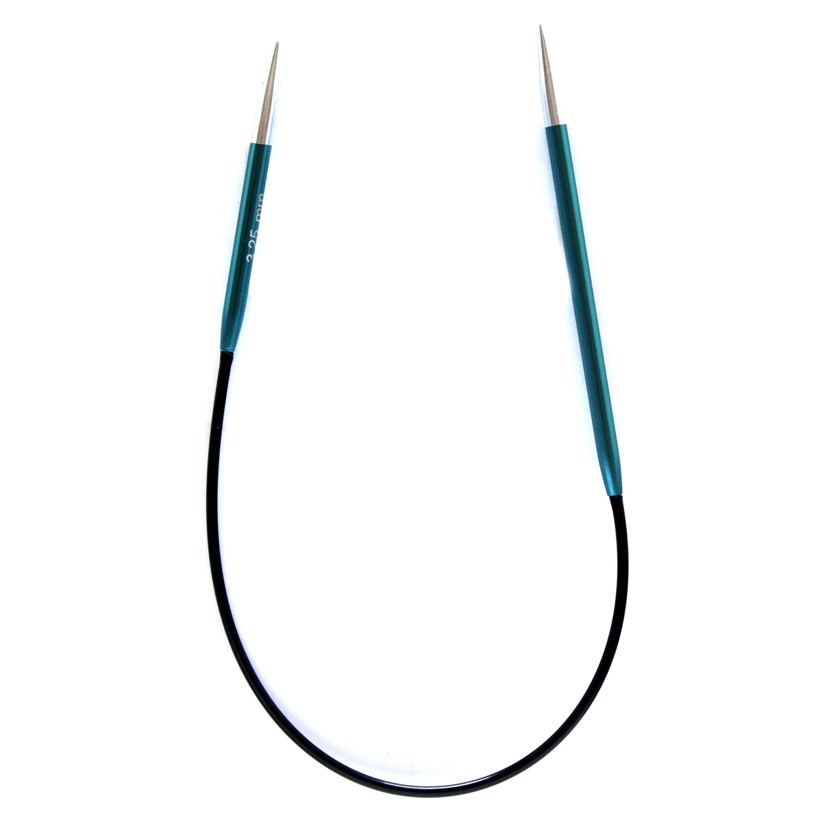 KnitPro Zing 3.25mm fixed circular knitting needle, 25cm