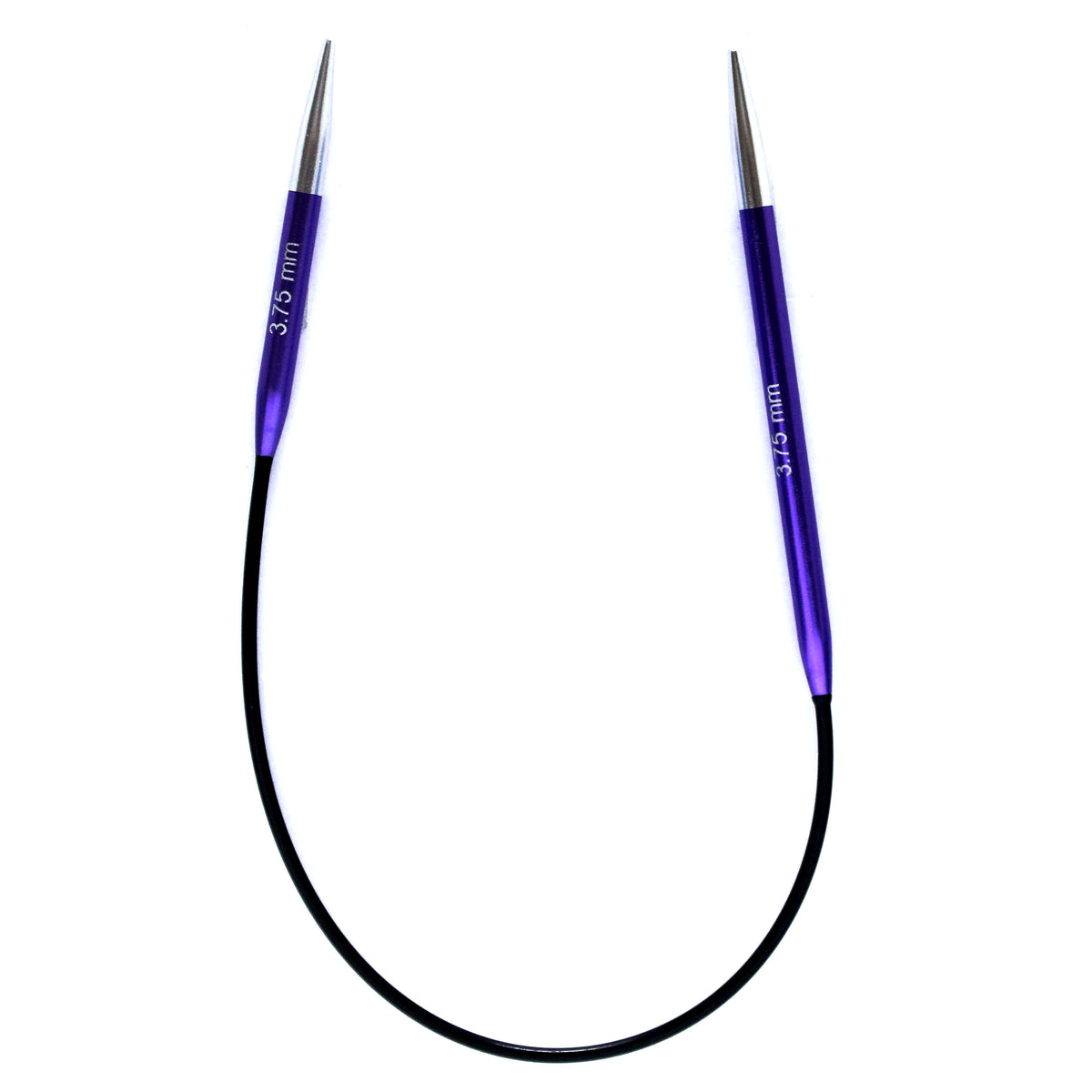 KnitPro Zing 3.75mm fixed circular knitting needle, 25cm