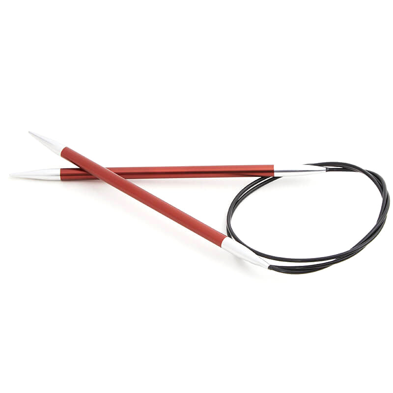 KnitPro Zing 5.5mm fixed circular knitting needle, 40cm