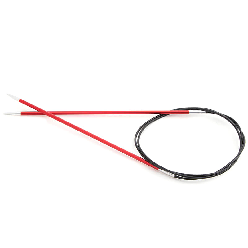 KnitPro Zing 2.5mm fixed circular knitting needle with 150cm cable