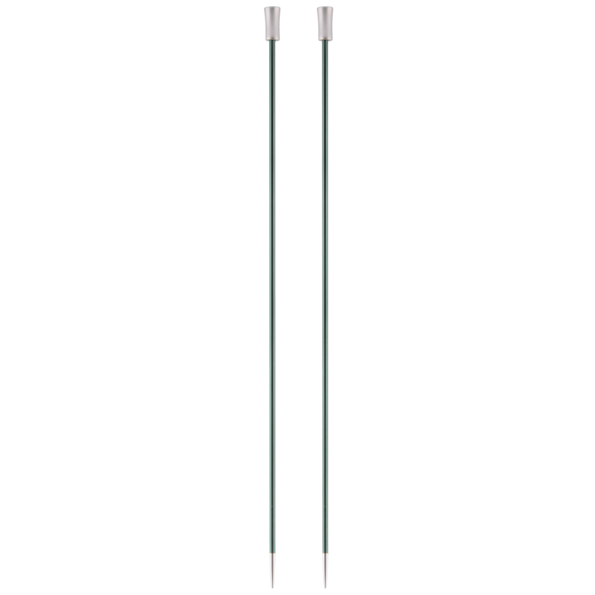 KnitPro Zing 25cm single pointed aluminium knitting needles in 3mm