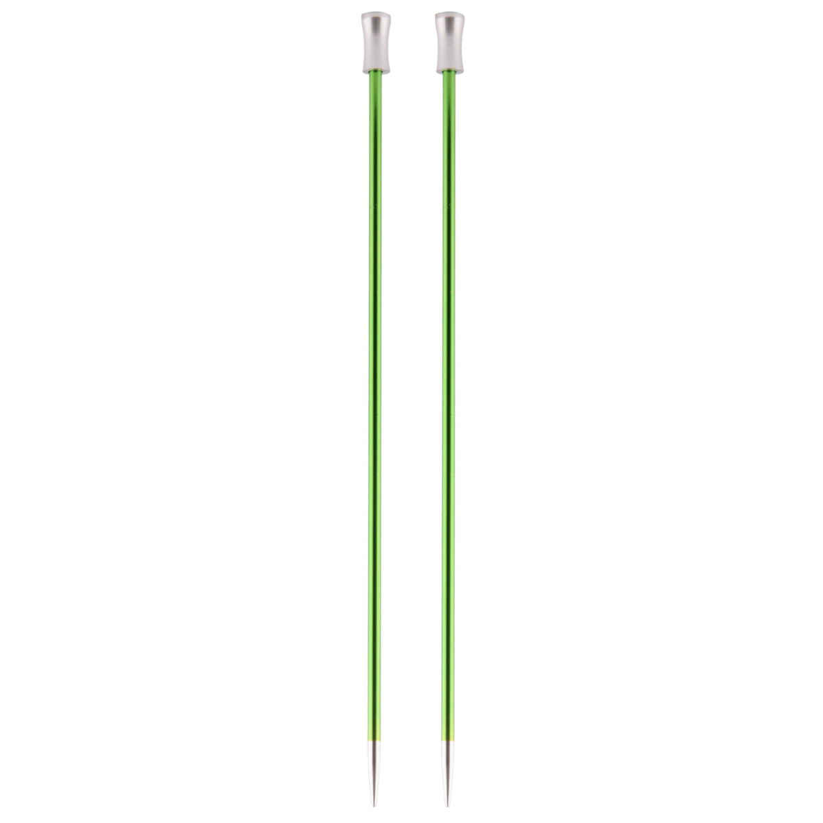 KnitPro Zing 25cm single pointed aluminium knitting needles in 3.5mm