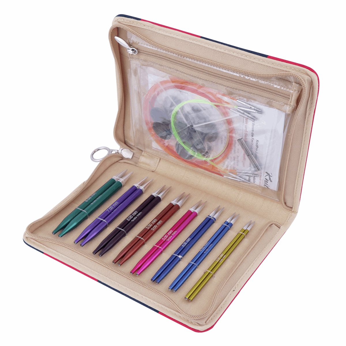 KnitPro Zing Deluxe Interchangeable Knitting Pin Set