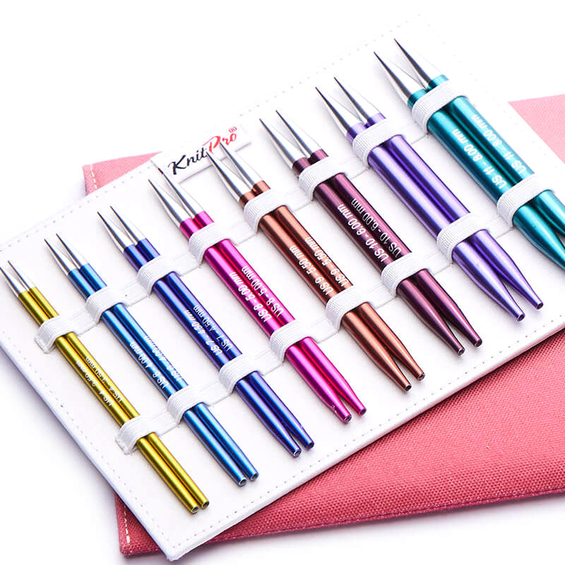 KnitPro Zing interchangeable circular knitting needle deluxe set
