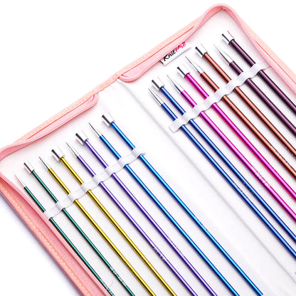 KnitPro Zing 40cm single pointed knitting needle deluxe set