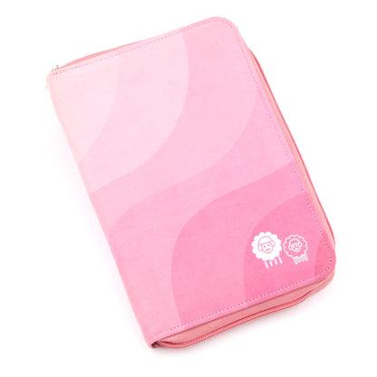 KnitPro Zing Regal interchangeable needle set in a pink zipped case