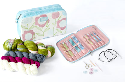 KnitPro Sweet Affair knitting gift set with needles and yarn