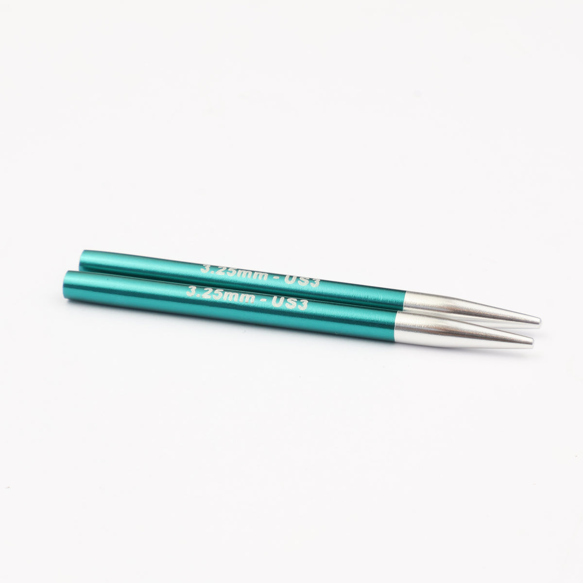 KnitPro Zing mini 3.25mm aluminium interchangeable needle tips