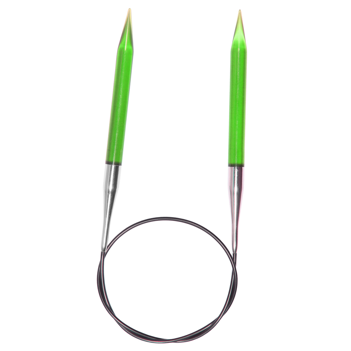 KnitPro Trendz bright acrylic fixed circular knitting needle with cable, 3.75mm