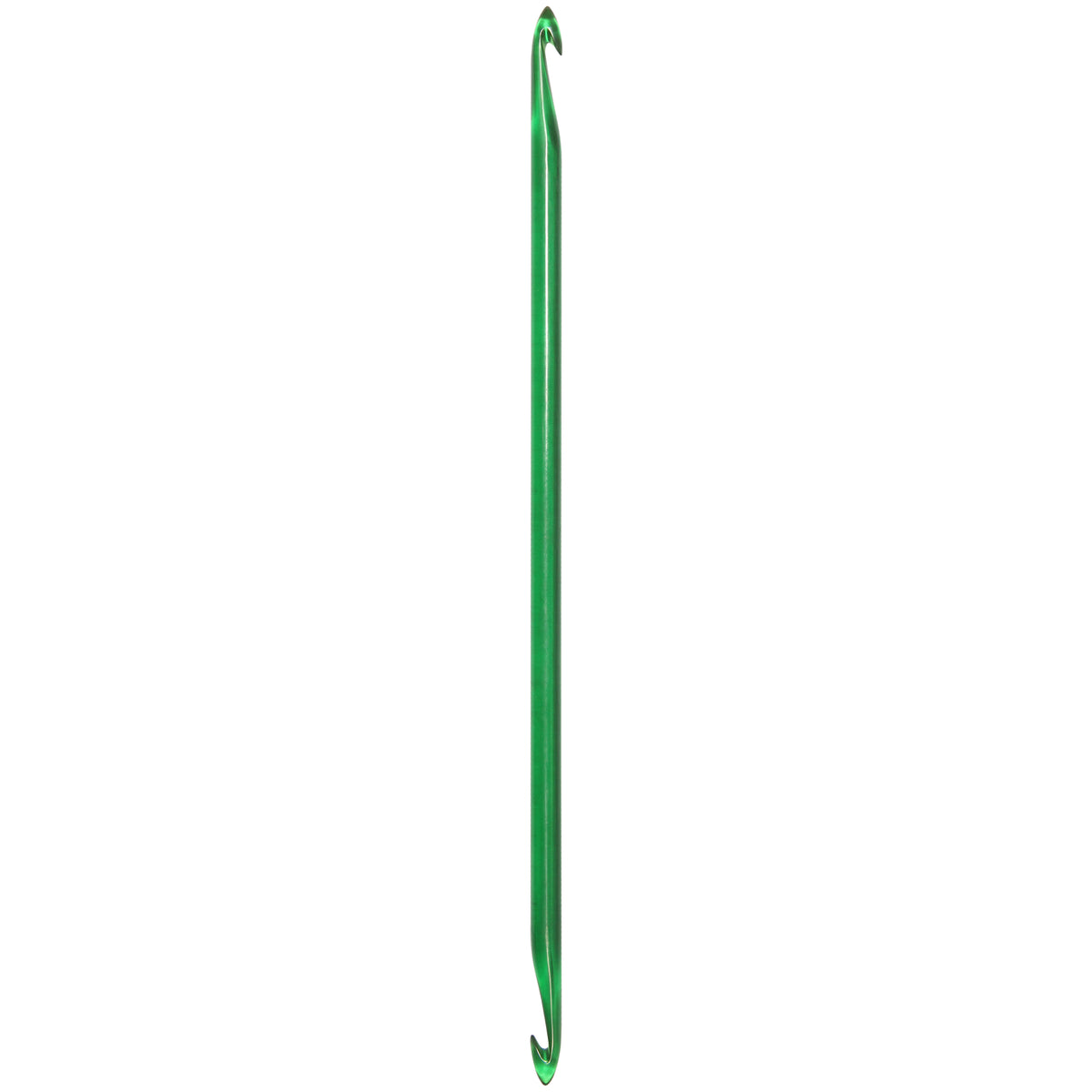 KnitPro Trendz double-ended acrylic Tunisian crochet hook, 9mm